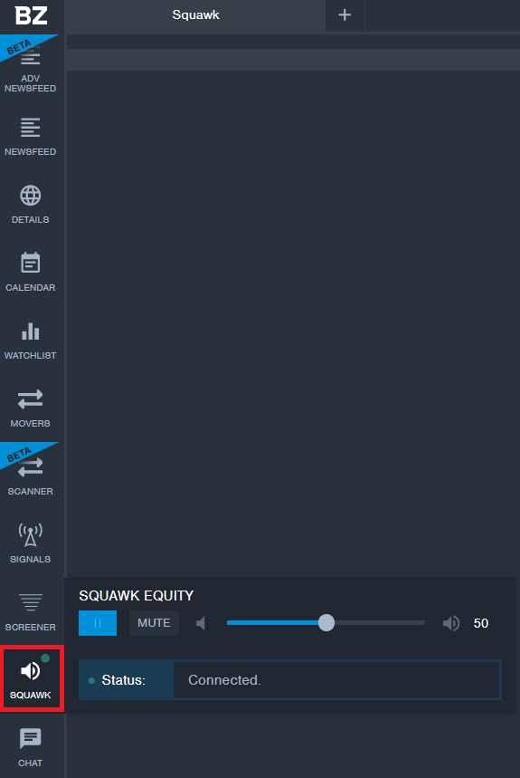 squawk box