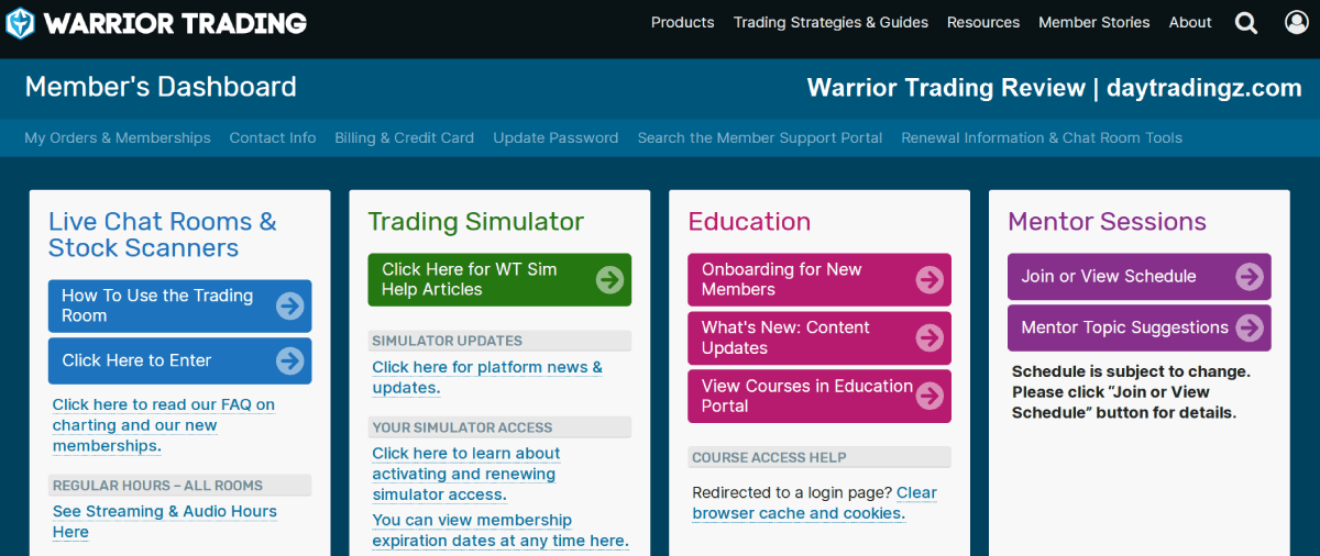 Warrior Trading review